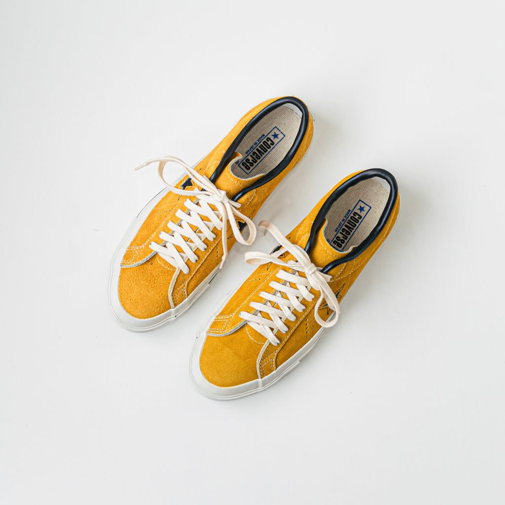 靴 CONVERSE ONE STAR J VTG GOLD 27.5 ONE STAR J VTG - Gold – PERSICA