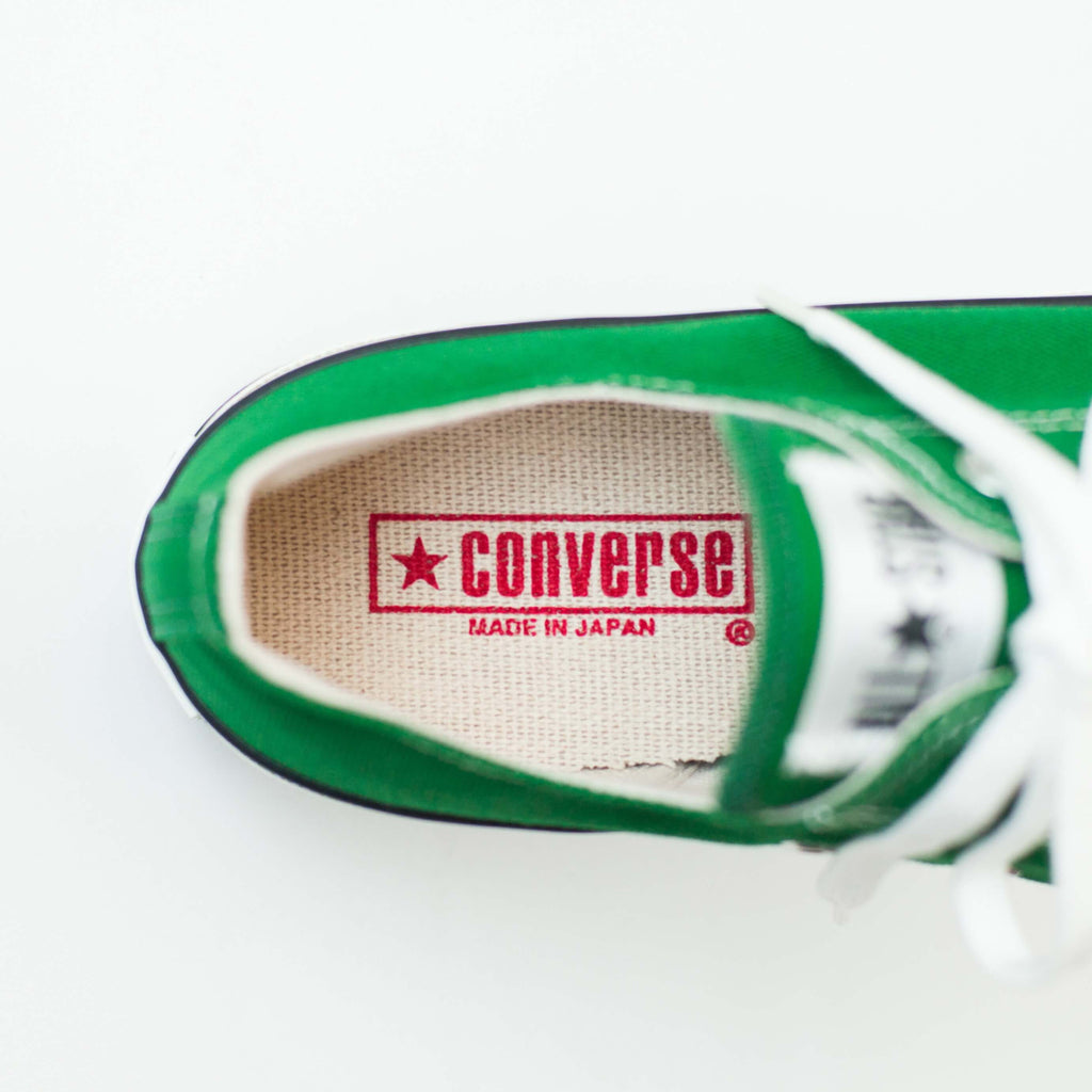 CANVAS ALL STAR J OX - Green – PERSICA