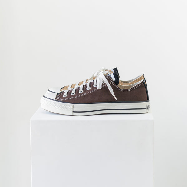CANVAS ALL STAR J OX - Dark Brown/Black/Brown