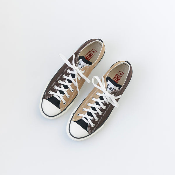 CANVAS ALL STAR J OX - Dark Brown/Black/Brown