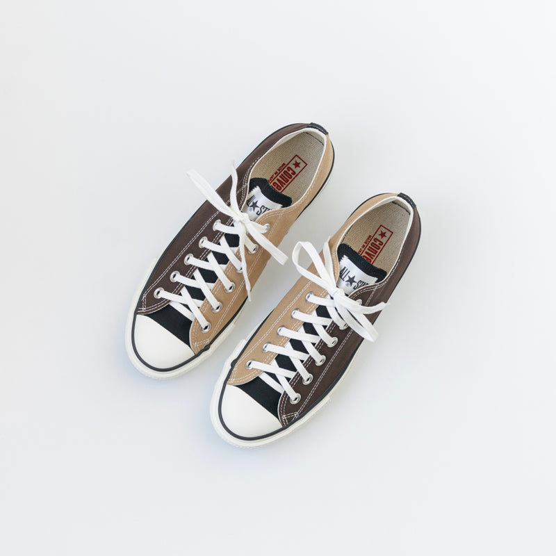 CANVAS ALL STAR J OX - Dark Brown/Black/Brown