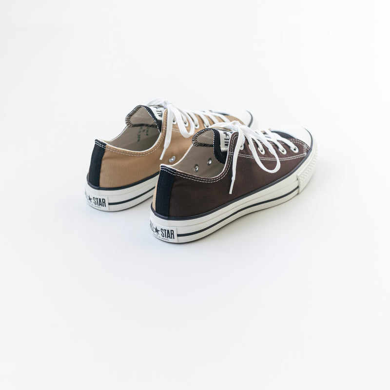 CANVAS ALL STAR J OX - Dark Brown/Black/Brown