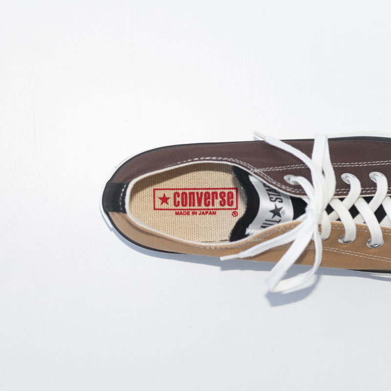 CANVAS ALL STAR J OX - Dark Brown/Black/Brown