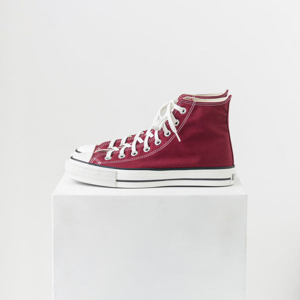 CANVAS ALL STAR J HI - Burgundy – PERSICA