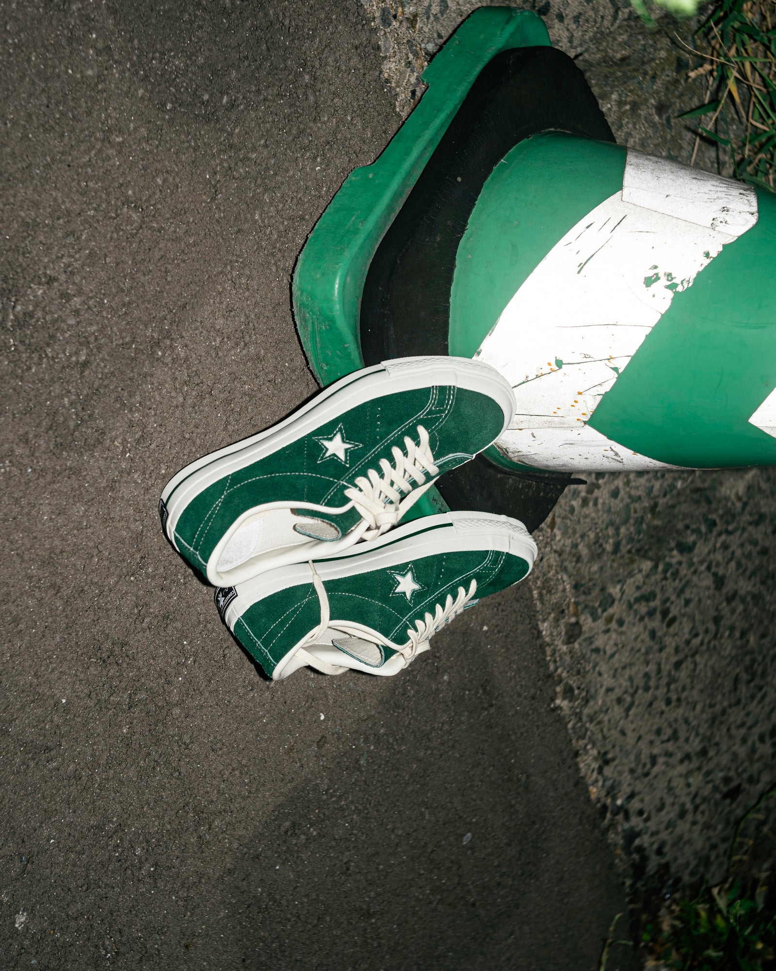 ONE STAR J VTG - Green – PERSICA