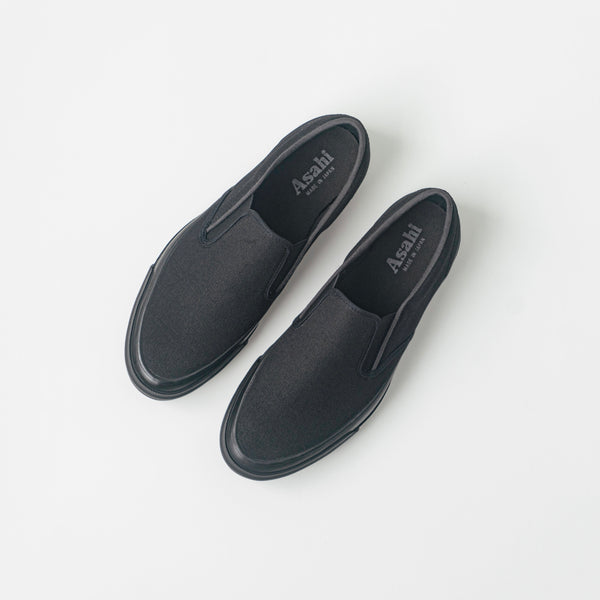 ASAHI DECK SLIP-ON - Black/Black