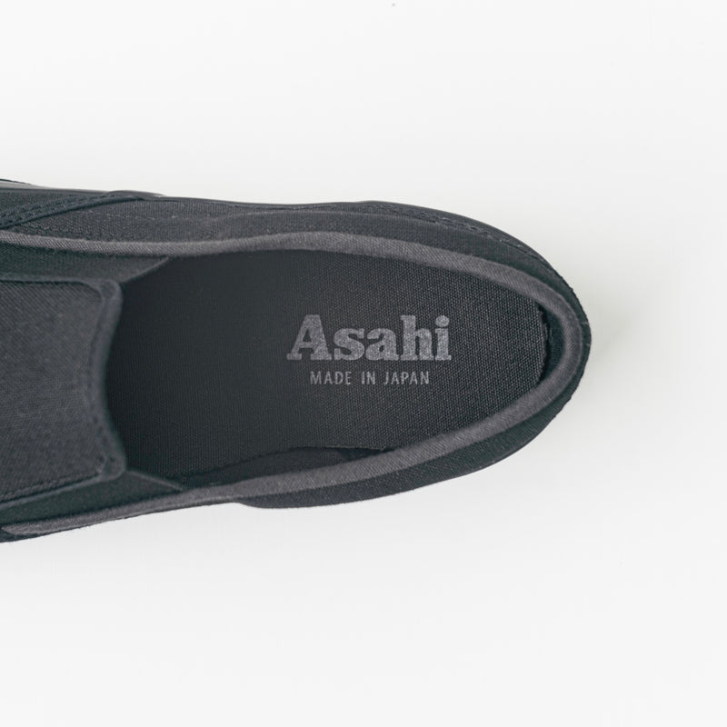 ASAHI DECK SLIP-ON - Black/Black