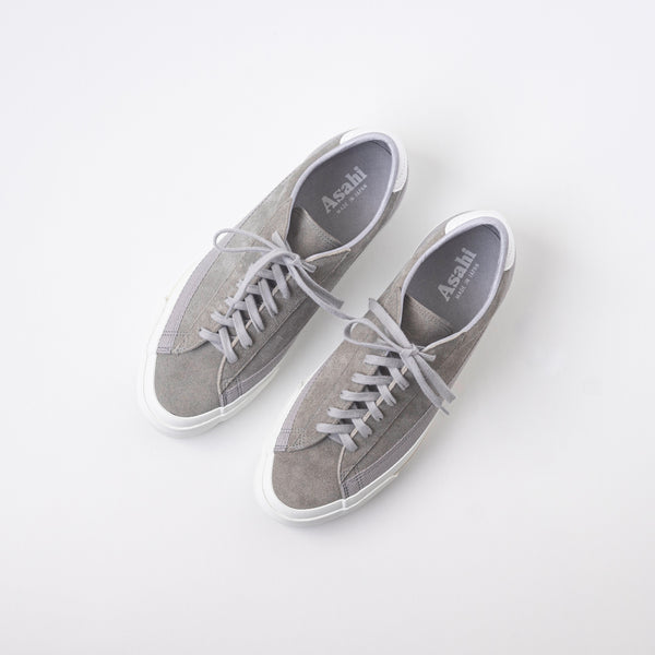 ASAHI BELTED LOW SUEDE - Gray