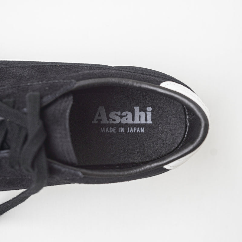 ASAHI BELTED LOW SUEDE - Black