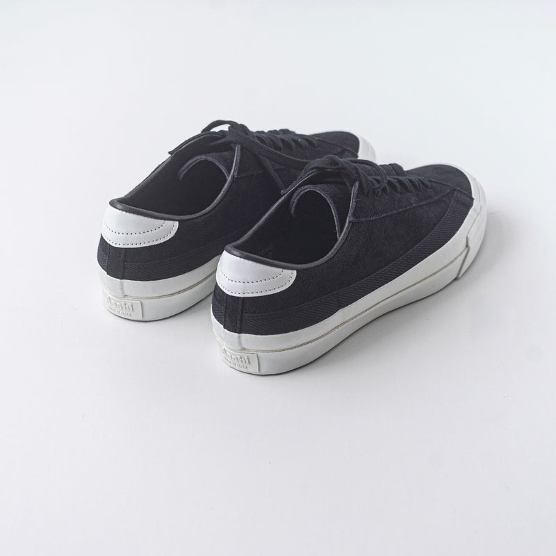 ASAHI BELTED LOW SUEDE - Black