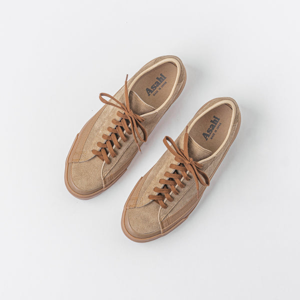 ASAHI BELTED LOW SUEDE - Beige