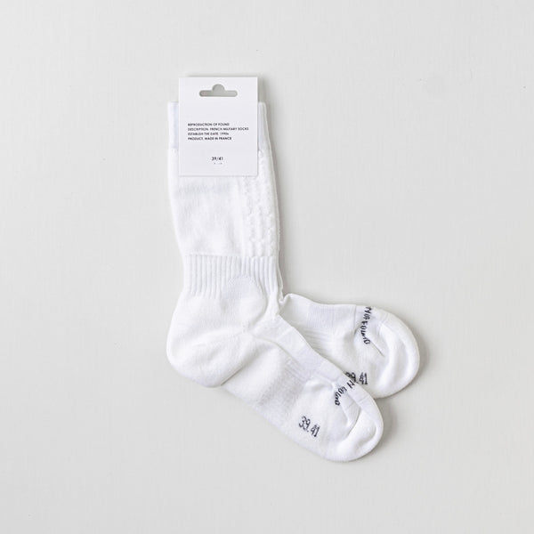 FRENCH MILITARY SOCKS - White