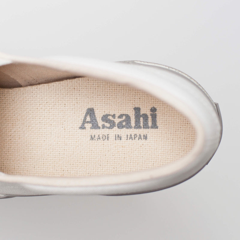 ASAHI DECK SLIP-ON - White/Gray