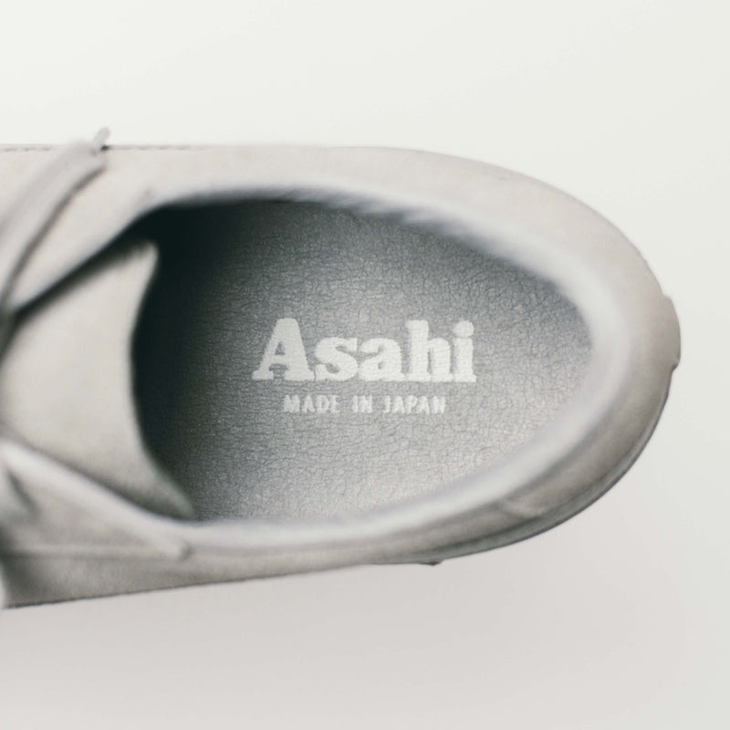 ASAHI BELTED LOW SUEDE - Gray/Gray
