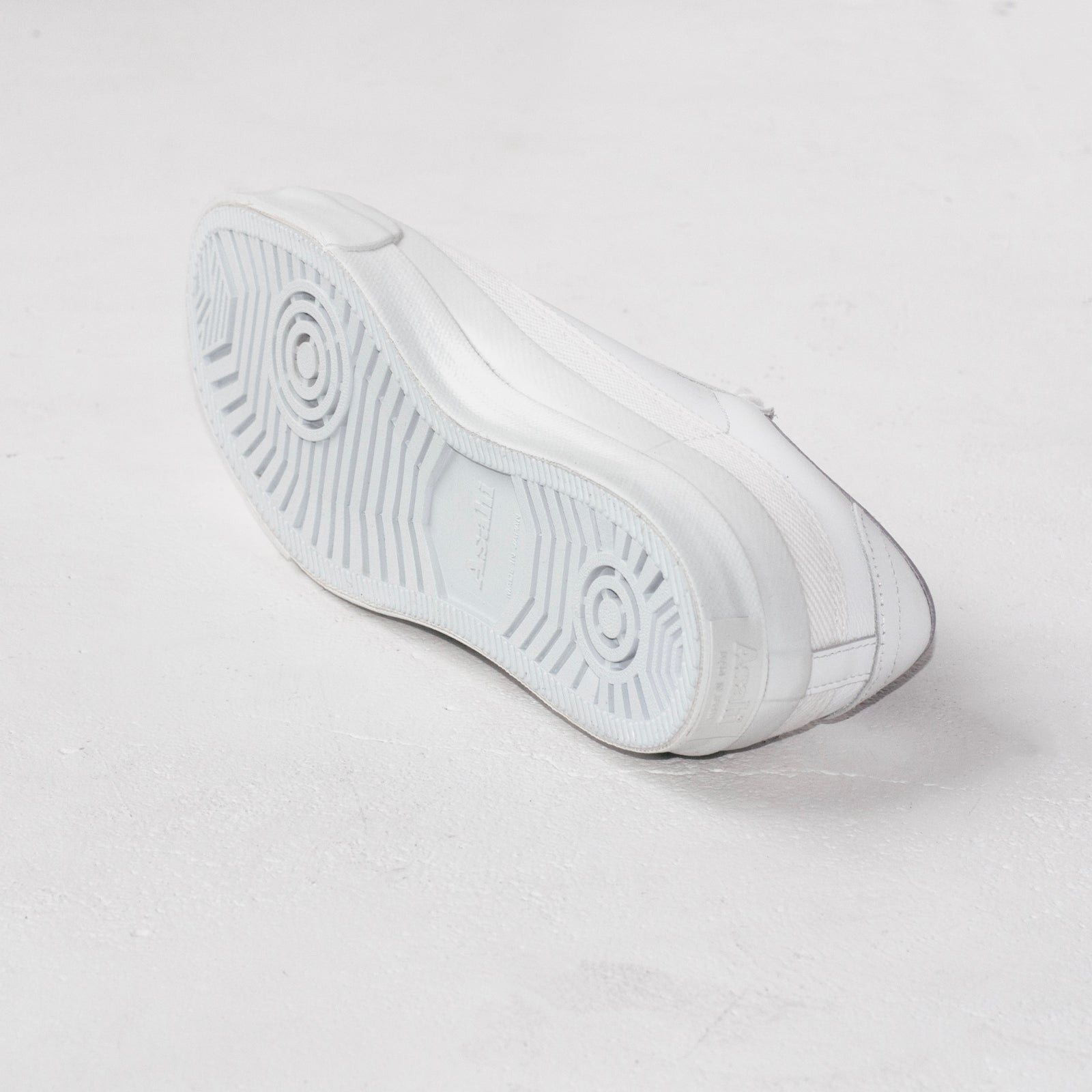 ASAHI BELTED LOW LEATHER - White – PERSICA